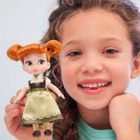 Игрушки Холодное Сердце: Анна ребенок игровой набор (Anna Mini Doll Play Set - Frozen - 5") #2