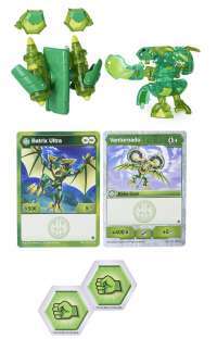 Bakugan Armored Alliance Ventus Batrix with Transforming Baku-Gear