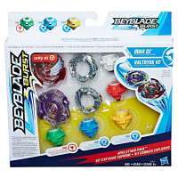 Волчки Бейблейд Вайлтрек и Одакс (Beyblade Burst Apex Attack Pack Valtryek V2, Odax O2) box