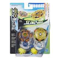 Нобор Бейблейд турбо вибух - Спирал Трептун и Лава-Х Анубион (Beyblade Burst Turbo Slingshock Dual Pack  Spiral Treptune T4 and Lava-X Anubion A4) HASBRO box