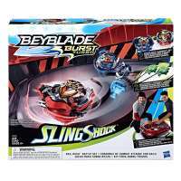 Beyblade Burst Turbo Slingshock Rail Rush Battle Set box