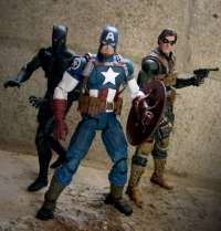 Marvel Select Avenging Captain America Figure #4