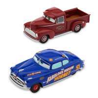 Игрушки Тачки 3: Молодой Домкрат и Хадсон Хорнет (Cars 3 Young Smokey & Hudson Horne Set)