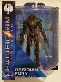 Игрушка Тихоокеанский рубеж 2: Обсидиан Фьюри (Pacific Rim: Uprising Select Obsidian Fury) Diamond Select  #box