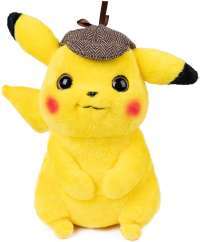 detective pikachu talking plush