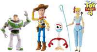 Игрушки набор История Игрушек 4: Вуди, Базз Лайтер, Бо Пип, Виделик (Disney Pixar Toy Story 4 Figure Pack) MATTEL