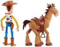 Набор из 2х фигурок История Игрушек 4: Ковбой Вуди и Бузлай (Toy Story Disney Pixar 4 Woody and Bullseye Adventure Pack)