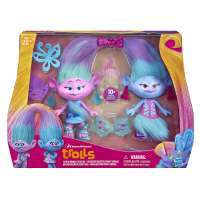 Тролли: Сатинка и Синелька (DreamWorks Trolls Satin and Chenille's Style Playset) box