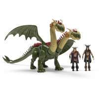 Набор из 2х фигурок Как приручить дракона 3 - Иккинг и дракон Беззубик (How to Train Your Dragon: The Hidden World - Toothless and Hiccup)