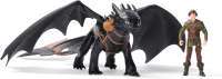 Набор из 2х фигурок Как приручить дракона 3 - Иккинг и дракон Беззубик (How to Train Your Dragon: The Hidden World - Toothless and Hiccup)
