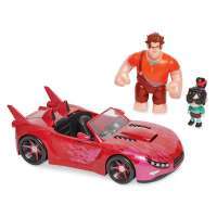 Ральф, Венилопа и гоночная машина (Ralph Breaks the Internet Feature Slaughter Race Vehicle Set) 2