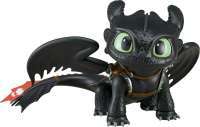 Фигурка Как приручить дракона 3 - Беззубик (Giant Fire Breathing Toothless with Fire Breathing Effects and Bioluminescent)