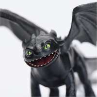 Набор из 2х фигурок Как приручить дракона 3 - Иккинг и дракон Беззубик (How to Train Your Dragon: The Hidden World - Toothless and Hiccup)
