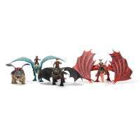 Набор из 2х фигурок Как приручить дракона 3 - Иккинг и дракон Беззубик (How to Train Your Dragon: The Hidden World - Toothless and Hiccup)