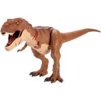 Игрушка динозавр Мир Юрского Периода 2: Тиранозавр с боевыми уронами (Jurassic World Battle Damage Roarin' Super Colossal Tyrannosaurus Rex)#1