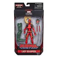 Фигурка Леди Дэдпул (Marvel Legends Lady Deadpool Action Figure) #box
