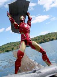 Marvel Select Iron Man Bleeding Edge Armor Model 38 #3