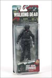 Ходячие Мертвецы: Зомби-Полицейский (McFarlane Toys The Walking Dead TV Series 4 Riot Gear Zombie Action Figure) #1