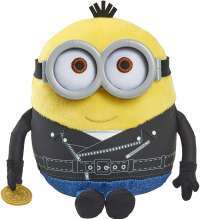 Игрушка мягкая Миньоны: байкер Отто (Illumination's Minions: The Rise of Gru Small Plush Biker Otto)