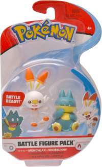 Набор из 2х фигурок Покемон - Эш и Пикачу (Pokemon Ash and Pikachu Action Figures)