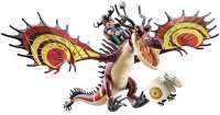 Как приручить дракона 3 - Забияка Барс х Вепрь (How to Train Your Dragon Ruffnut and Barf x Belch, Dragon with Armored Viking Figure)