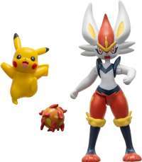 Набор из 2х фигурок Покемон - Эш и Пикачу (Pokemon Ash and Pikachu Action Figures)