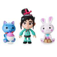 Игрушки Ванилопа, зайчик, котик (Ralph Breaks the Internet Vanellope Action Figure Set Toybox)