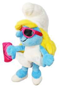 Смурфик Смурфити в очках (Smurfs Bean Bag Plush Smurfette) #4