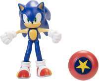 Фигурка Ёжик Соник (Sonic The Hedgehog Flexible Action Figure with Bendable Limbs and Spinable Friend Disk Accessory)