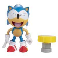 Фигурка Ёжик Соник - Тэйлз (Sonic The Hedgehog Collectible Tails Action Figure with Bendable Limbs and Spinable Friend Disk Accessory)