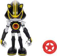 Фигурка Ёжик Соник - Тэйлз (Sonic The Hedgehog Collectible Tails Action Figure with Bendable Limbs and Spinable Friend Disk Accessory)