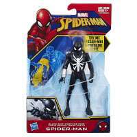 Фигурка Человек-паук: Нуар (Spider-Man Black Suit Costume Noir Figure) Hasbro box