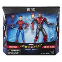 Игрушка Человек-паук: Возвращение домой - Человек-паук и Железный Человек (Spider-Man Homecoming Legends Infinite Series 2 pack  Spider-Man and Ironman 6" Figure) #box