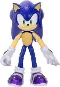 Фигурка Ёжик Соник - Тэйлз (Sonic The Hedgehog Collectible Tails Action Figure with Bendable Limbs and Spinable Friend Disk Accessory)