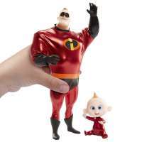 Игрушки Суперсемейка 2: Мистер Невероятный и Джек-Джек (Incredibles 2 - Mr.Incredible + Baby Jack Action Figures Pack) 2