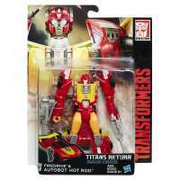 Игрушка Transformers Generations Titans Return Autobot Hot Rod and Firedrive box