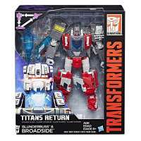 Игрушка Transformers Generations Titans Return Voyager Broadside and Blunderbuss box