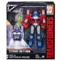 Игрушка Трансформеры Возвращение Титанов Оптимус Прайм (Transformers Generations Titans Return Voyager Class Optimus Prime and Diac) 4