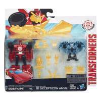 Трансформер Роботы в Маскировке Сайдсвайп и Анвил (Transformers Robots in Disguise Hunter Sideswipe vs Anvil) box
