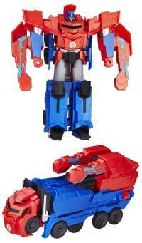 Трансформер Роботы под прикрытием Вояжер Оптимус Прайм (Transformers Robots in Disguise Combiner Force 3-Step Optimus Prime)