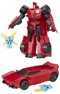 Transformers Robots in Disguise Power Surge Sideswipe and Windstrike