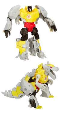 Transformers Robots in Disguise 10-Step Warrior Class Gold Armor Grimlock