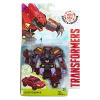 Игрушка Трансформер Роботы под прикрытием Скатерспайк(Transformers Robots in Disguise Warriors Class Decepticon Scatterspike) box