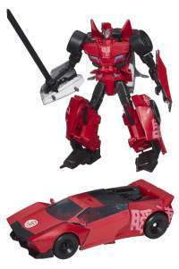 Transformers Robots in Disguise 10-Steps Warrior Class Sideswipe