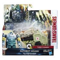 Игрушка Трансформеры  Последний рыцарь Хаунд (Transformers: The Last Knight 1-Step Turbo Changer Autobot Hound) box