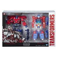 Игрушки Трансформеры Делюкс Оптимус Прайм и Орион Пакс (Transformers Tribute Optimus Prime and Orion Pax 2 pack)  box