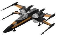 Звездные Войны: Последние джедаи - Истребитель X-Wing (Star Wars: The Last Jedi Boosted X-wing Fighter Build and Play) 2