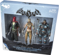 Бэтмен Аркхэм Сити: Копперхэд, Джокер ака Ред Худ, Дефстрок (DC Collectibles Batman: Arkham Origins: Copperhead, The Joker as Red Hood, and Deathstroke Unmasked  Action Figure 3-Pack) #1