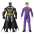 Фигурки Бэтмен и Джокер (BATMAN The Joker Action Figures with 6 Mystery Accessories)