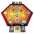 Бакуган Бронированный Альянс Игровая доска Золотой Гидороус [Bakugan Armored Alliance Battle Arena Game Board with Exclusive Gold Hydorous]
